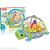 Baby game pad multi-functional cartoon ocean ball triad in one with a ball fitness rack crawl mat