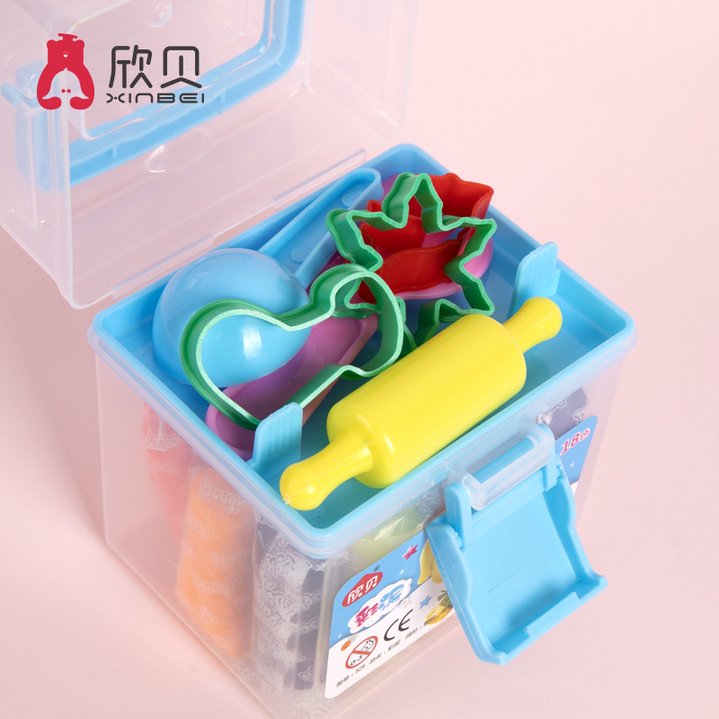 安全创意diy手工制作材料透明橡皮彩泥玩具526