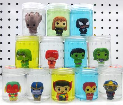 150g slime crystal clay avengers POP figures (image for reference only)