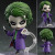 Mansheng animation dk team clown JOKER model hands do movable face change clay hands do action figures