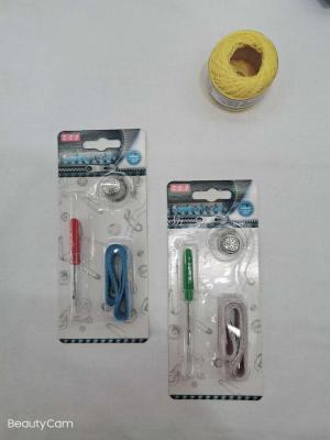 Manufacturers direct tape tape thimble crochet stitches, DIY manual tools set, household supplies