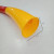Plastic three-section whistle horn horn bend football cap 60CM100g