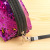 New Product Fashionable Sequins Clutch Zipper Mobile Phone Coin Purse Shell Bag Multi-Color Mixed Wholesale
