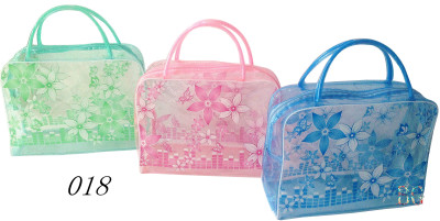 Manufacturer direct sale handbag transparent waterproof makeup bag for wash gargle bag for wash bath bag in the receive bag can also be customized