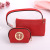 Popular Korean Transparent PVC Three-Piece Cosmetic Bag Clutch Purse Zipper Wash Collection Travel Storage Bag Gift