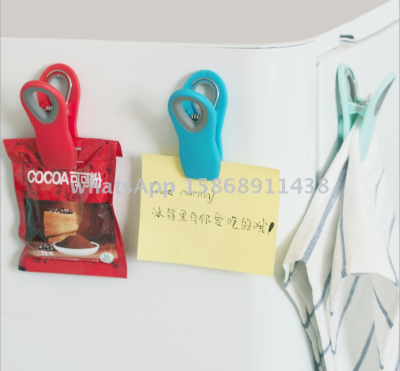 New Magnetic seal clip plastic snack bag seal clip food preservation seal clip plastic bag moisture-proof clip