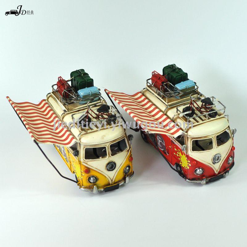 复古工艺品手工才创意布蓬餐车家居生日礼品收藏软装饰品摆件