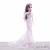 White wedding dress barbie doll girl princess child knuckle movable toy simulation