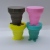 Outdoor travel folding silicone cup portable telescopic cup coffee cup sports ultra-thin mouthwash cup