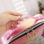 New Ins Sweet Girl Laser Square Storage Bag Angel Wings Women's Cosmetic Bag Clutch Wholesale