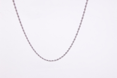 Korean jewelry stainless steel mahua necklace with chain wholesale customization
