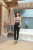 Pregnant woman outfit spring and autumn style outside wear base fashion nine minutes tide mother spring and summer