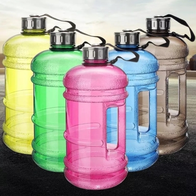2.2l Large Capacity Outdoor Sports Bottle Gym Gift Cup Custom Logo Plastic Cup