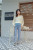 Maternity pants spring wear trousers blue autumn winter fashion casual casual nine - cent base harlan pants