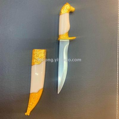 508 plastic horsehead knife Mongolian knife