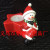 LED Santa acrylic Christmas tree decoration friends holiday party nativity group