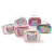 New Ins Sweet Girl Laser Square Storage Bag Angel Wings Women's Cosmetic Bag Clutch Wholesale