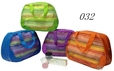 Manufacturers direct handbag mesh wash bag large capacity makeup bag wash bag storage bag can also be customized