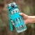 1000ml Large Capacity Bounce Sports Bottle Portable Sports Bottle Outdoor Plastic Handy Cup Men and Women Direct Drink Cup