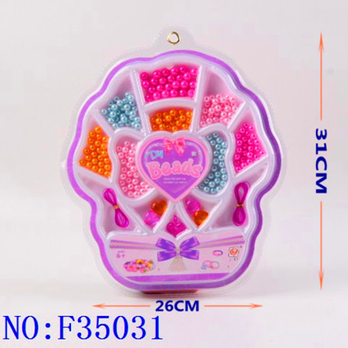 cross-border exclusive for yiwu small commodities foreign trade wholesale girls toys diy beaded f35031