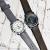 New Korean fashion men waterproof gear - like soft - leather quartz watch