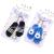 New PVC slipper key chain cartoon soft plastic key pendant mini slipper accessory bag pendant