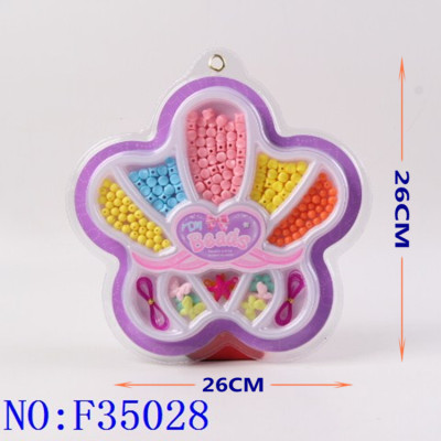 Cross-border wholesale for yiwu small goods foreign trade girls toys DIY beads F35028