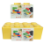 Can stack plastic blocks to organize the storage box stationery box dustproof desktop storage box