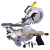 Power tool 10-inch push-pull bar miter saw multi-function 255 aluminum sawing machine woodworking aluminum profile cutting machine