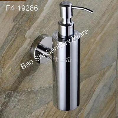 The new stainless steel hand soap dispenser wall hanging bathroom hardware hang lotion bottle supplies hotel supplies 