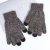 Men's half-finger knitting gloves touch screen five-finger fashion gloves manufacturers direct sales