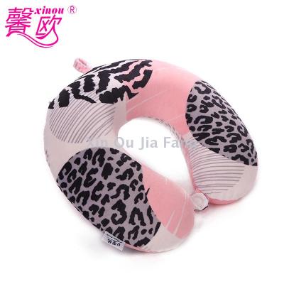 Xinou custom multi-color u-shaped pillow by car long distance preparation head pillow siesta neck pillow manufacturers w