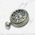 Retro simple number hollowed-out pocket watch clamshell chain nostalgic travel gift table