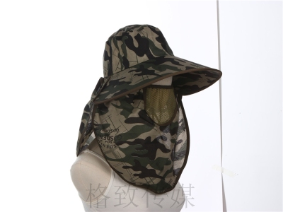 2020 New Hat Men's and Women's Hats Sun Protection Hat UV Protection Shawl Sun Hat Tea Picking Hat Huian Hat