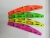 Nail tool fluorescent color file print pattern rub and polish strip