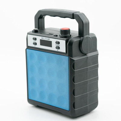 4 inches full plastic hot sale gift MS private model 2020 iron mesh anti-crash karaoke stereo portable bluetooth speaker