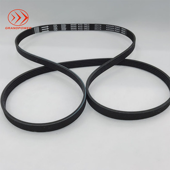 High quality 5PK1253 v- ribbed belt poly pk belt for PEUGEOT