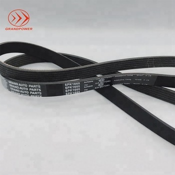 Sale PK belt 6PK 1665 ribbed belt for Peugeot