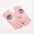 Women's Cartoon Strawberry Cute Comfortable Knitted Touch Screen Thermal Gloves