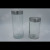 Manufacturer direct shot smooth straight column series glass storage sealed tank kitchen tea room storage tank stainless steel cover