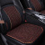 Free Shipping HL20-5 Car Lumbar Cushion Natural Wooden Bead Square Pad Lumbar Support Breathable Universal Use Car Seat Cushion