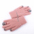 Touch Screen Knitted Gloves Winter Women's Double Wall Cute Jacquard Riding Windproof Warm Wool Gloves