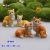 Factory direct resin animal simulation pet cat meaty flower pot psychological sand game micro landscape