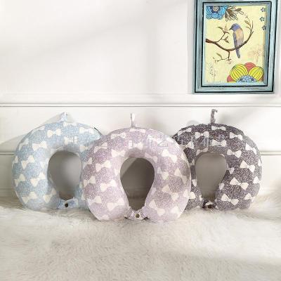 Creative new bow U-shaped pillow Travel convenience carry memory cotton U-shaped wholesale