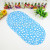 New PVC floor mat children's cute size circle color non-slip mat kitchen bathroom non-slip hollow cushion