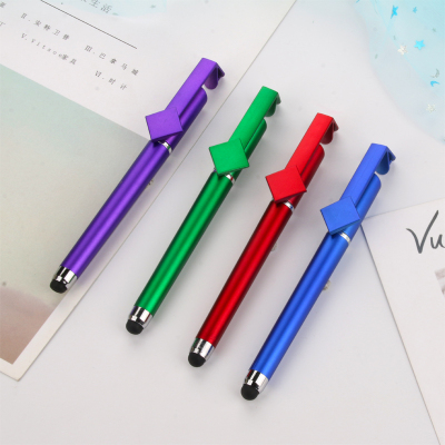 Capacitive Gel Pen Mobile Phone Holder Touch Capacitive Signature Pen Office Customizable Logo Gel Pen Student Only Pen