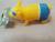 Lined toys bath toys vent toys with glasses pig PVC toys