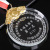 This honor custom-made high-grade crystal medal metal clasp crystal medal school competition crystal medal award
