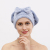 [Nalan Duo] Super Water-Absorbing and Quick-Drying Pineapple Plaid Coral Velvet Headcloth Hair-Drying Cap Bow Princess Hat