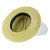 Elegant and versatile summer bowler lady British sequined big brim straw hat lady beach holiday sun shade hat